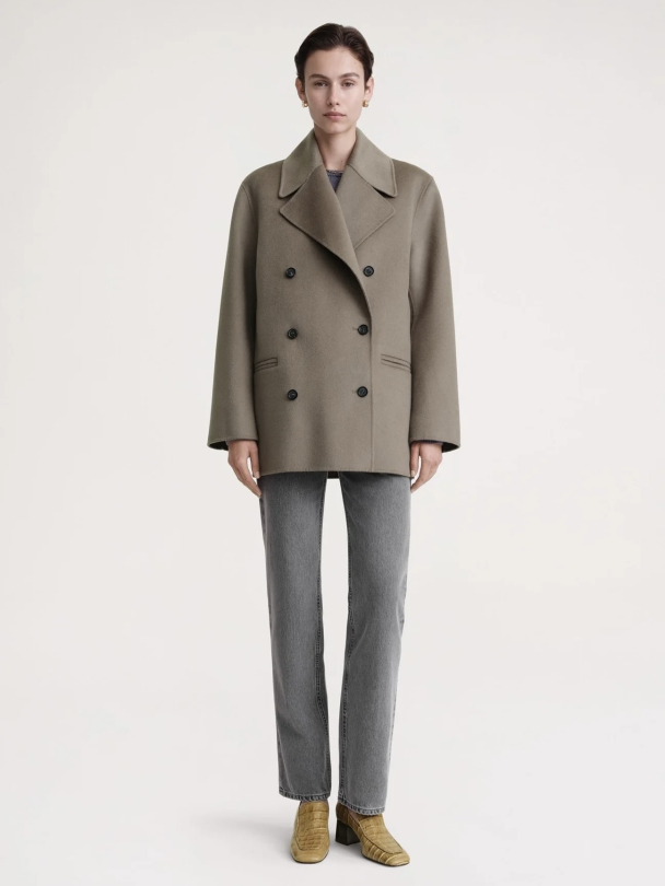 Wool Doublé Peacoat - Image 1