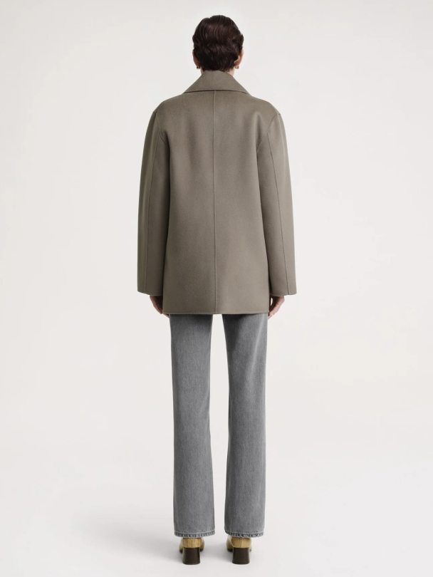 Wool Doublé Peacoat - Image 3