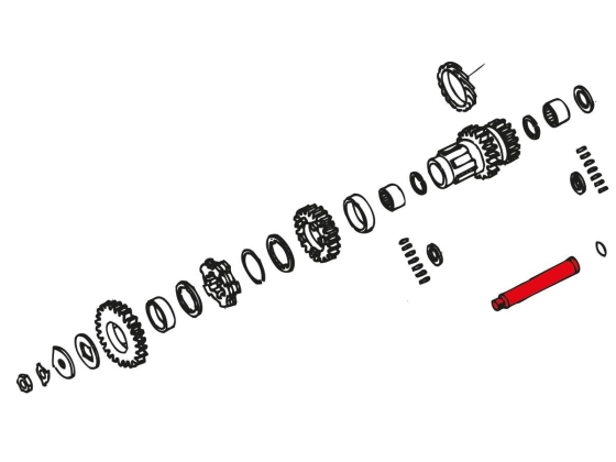 4 Speed Countershaft