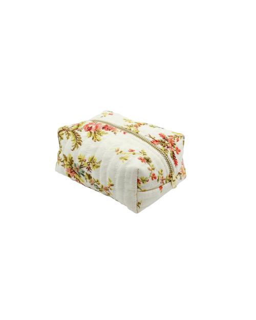 Makeup Bag Linen  - Flower Branch