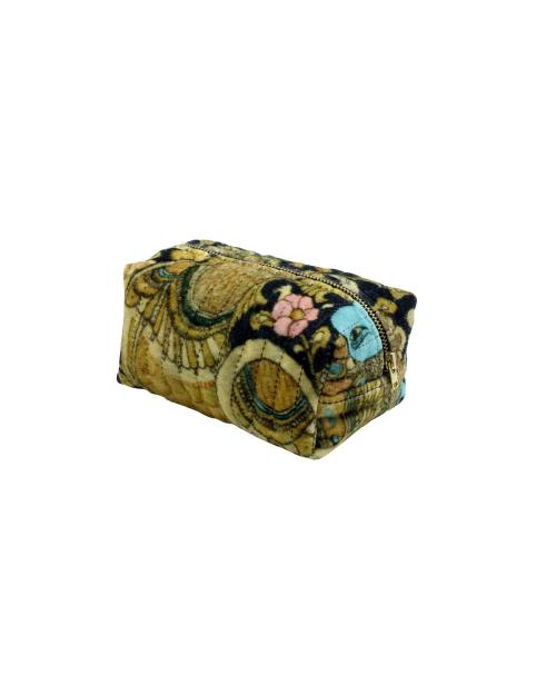 Makeup Bag Velvet  - Peacock