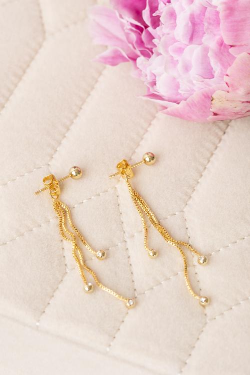 Emela Earrings - Gold