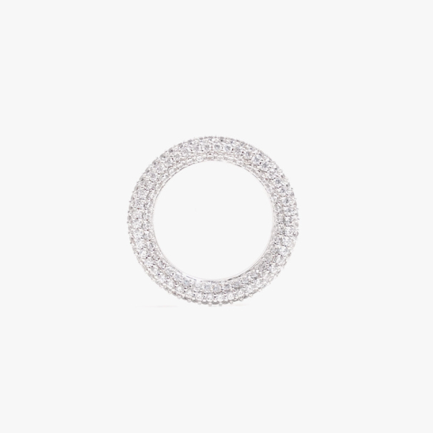 Colorful Ring White - Silver  - Image 1