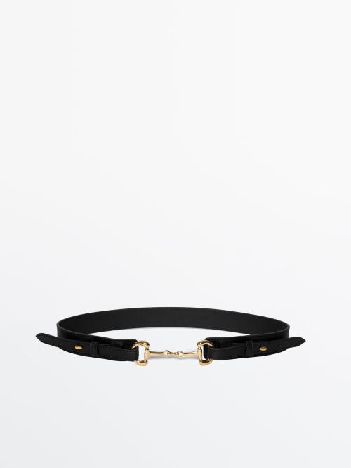 Gadia Belt - Black Gold