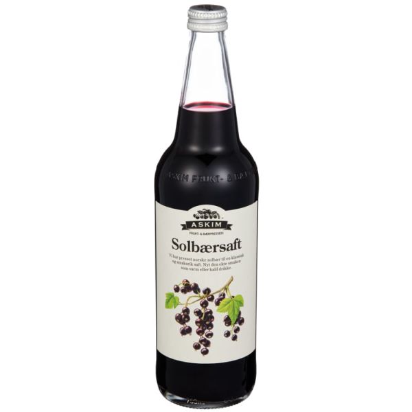 Solbærsaft 0,7L Askim