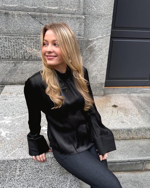 Yalia Blouse - Black 
