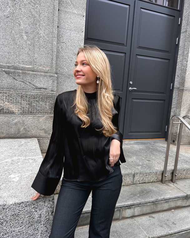 Yalia Blouse - Black  - Image 7
