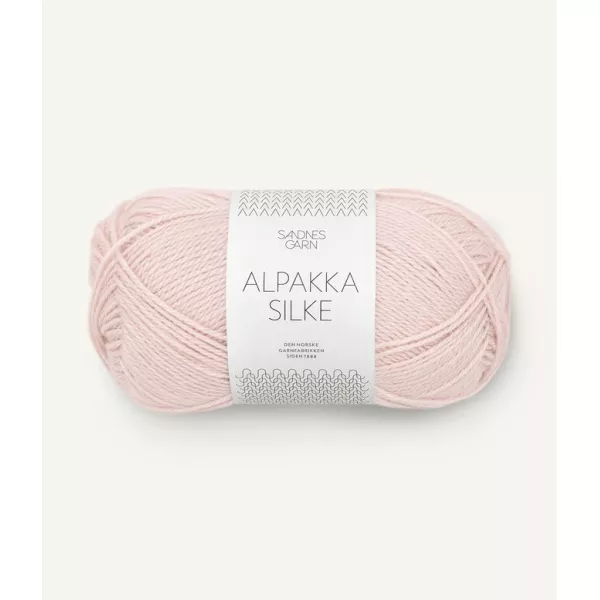 ALPAKKA/SILKE pudderrosa 3511