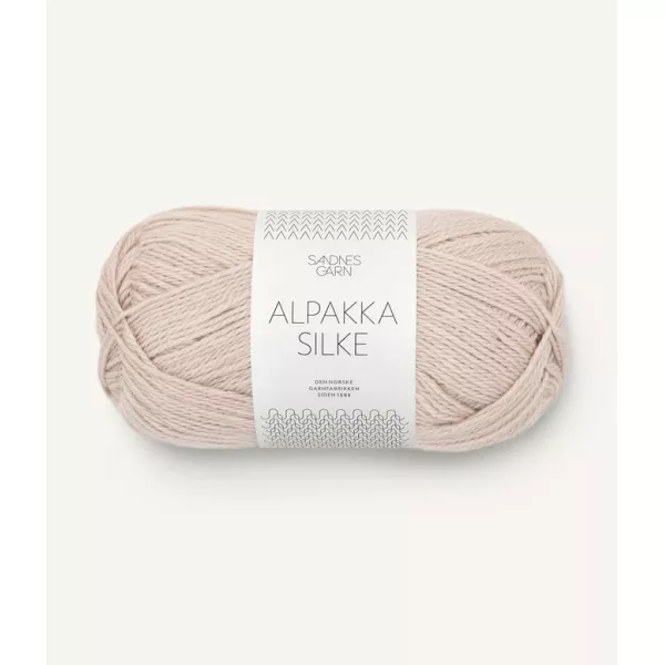 ALPAKKA/SILKE gul måne 2122