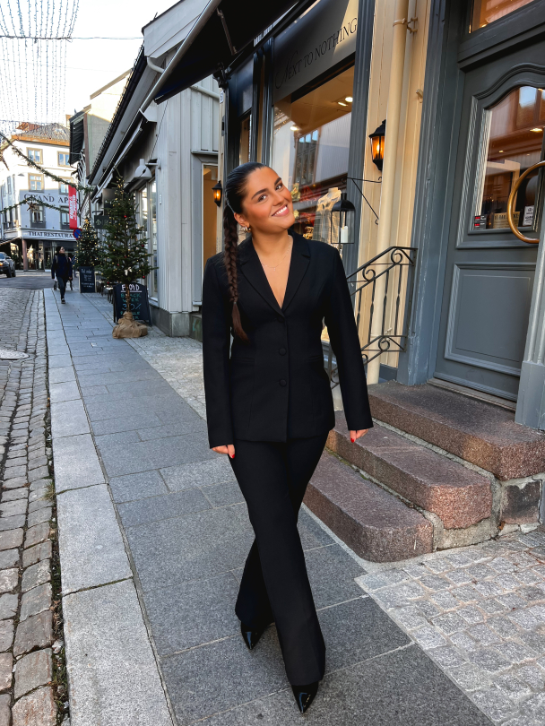 Bow Blazer - Black - Image 2