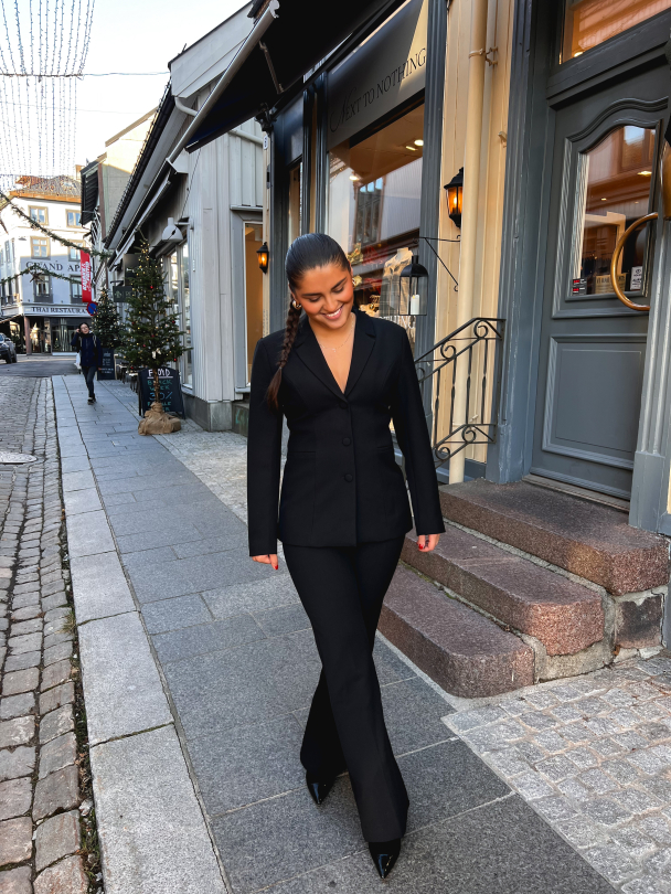 Bow Blazer - Black - Image 6