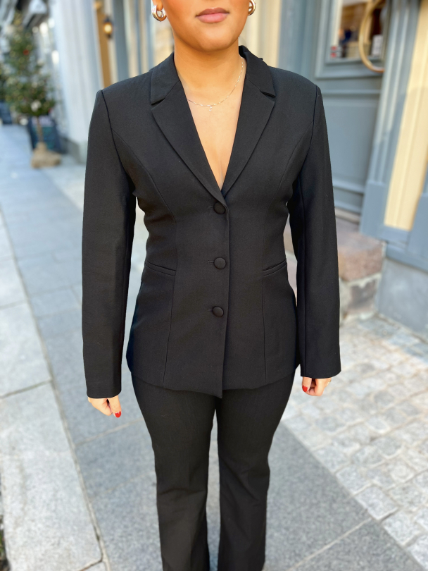 Bow Blazer - Black - Image 1