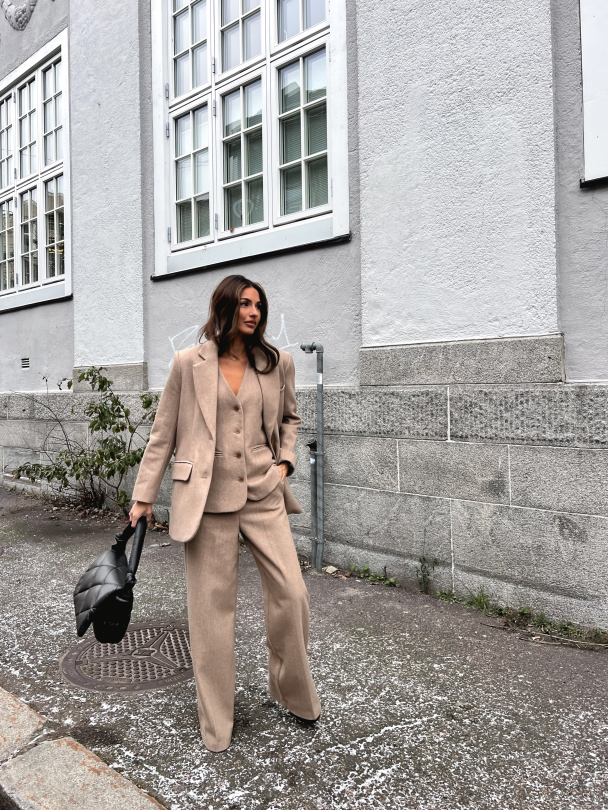 Britt Oversize Blazer - Cornstalk - Image 5