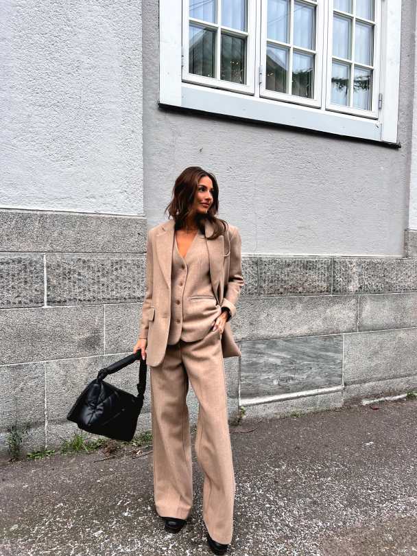 Britt Eliana Wide Pants - Cornstalk - Image 7