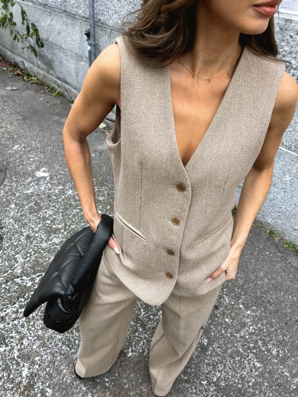 Britt Waistcoat - Cornstalk - Image 7