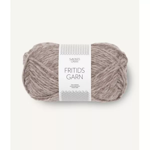 Fritidsgarn beigemel 2650