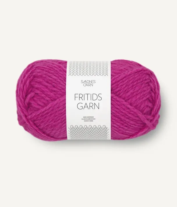 Fritidsgarn cerise 4627                 