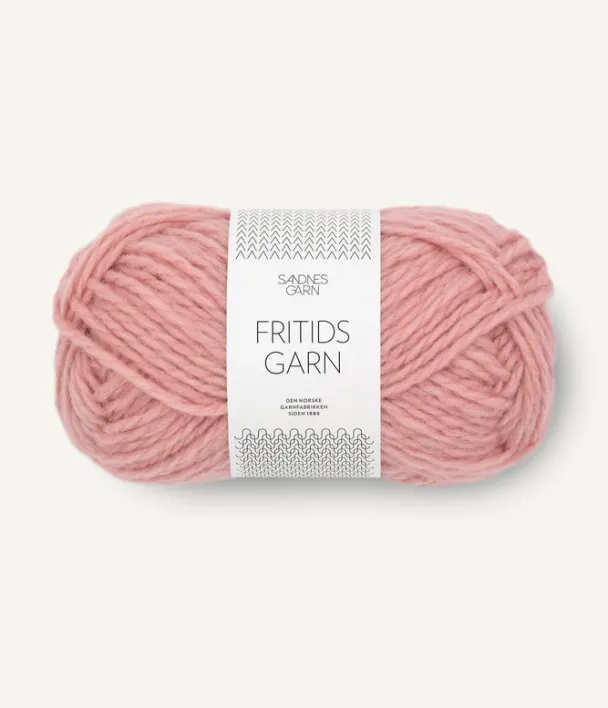 Fritidsgarn gammelrosa 4023 