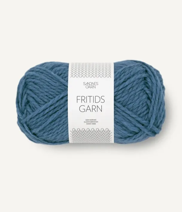 Fritidsgarn blå 6052