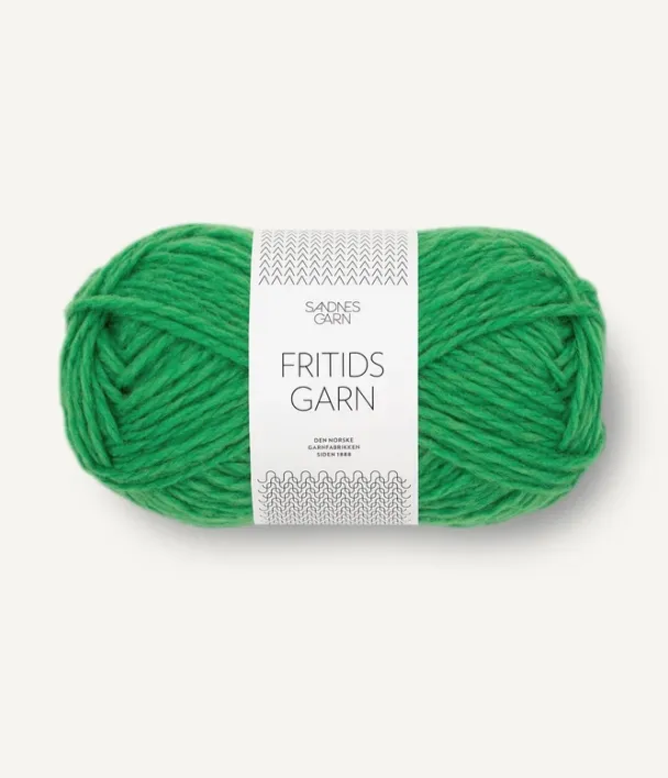Fritidsgarn jelly bean green 8236
