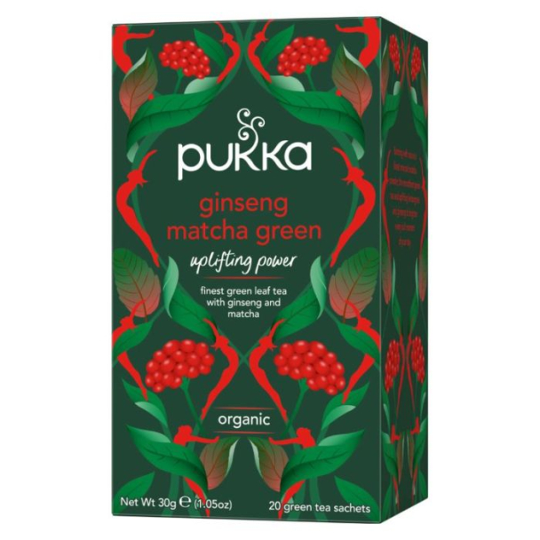 Pukka Ginseng Matcha Green 20 poser