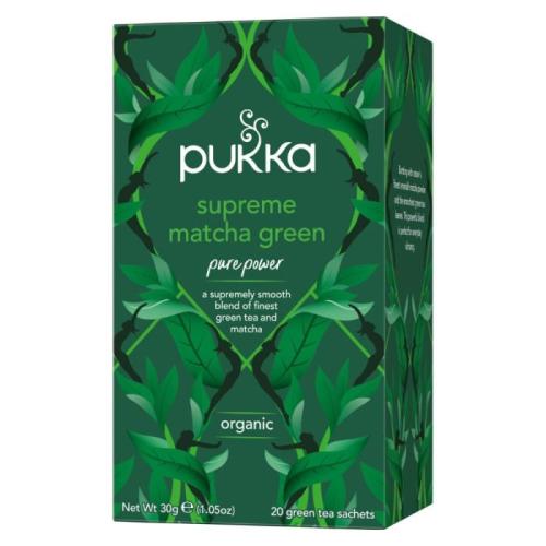 Pukka Te Supreme matcha green 20 poser