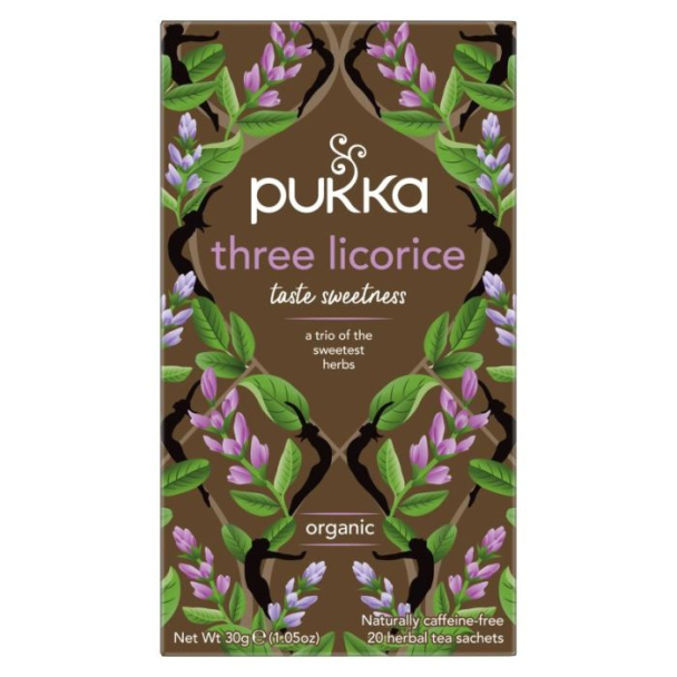 Pukka Te Three Licorice 20 poser