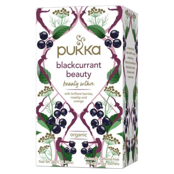 Pukka Te wild Blackcurrant beauty spice 20 poser