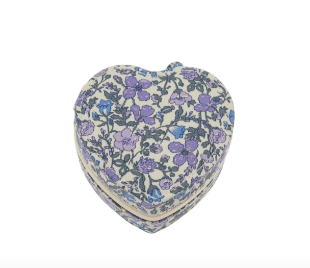 JEWELRY BOX HEART - MEADOW LAVENDER - Image 1