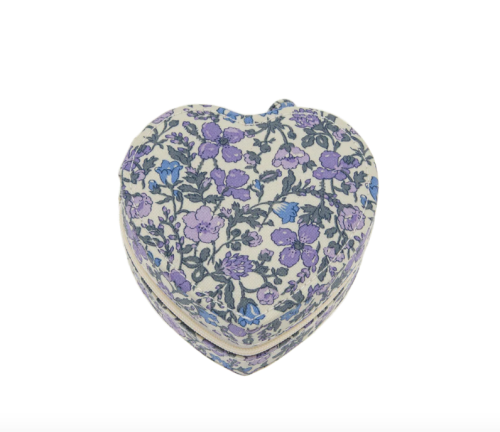 JEWELRY BOX HEART - MEADOW LAVENDER