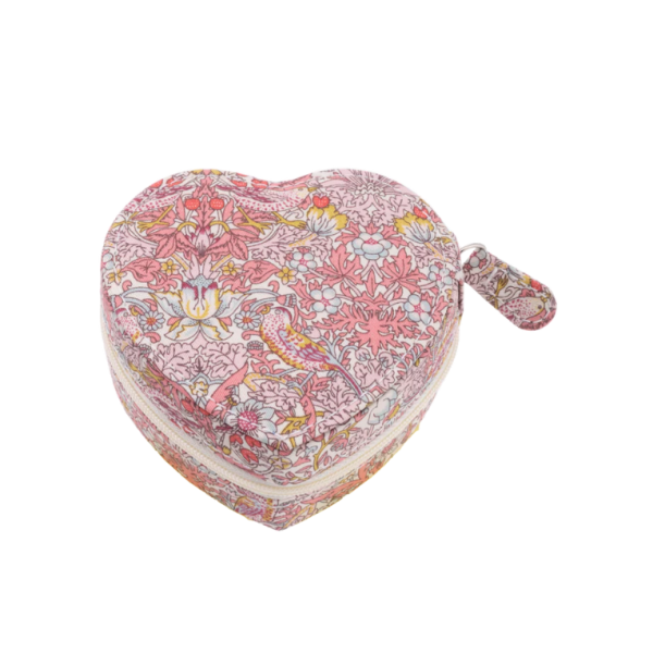 JEWELRY BOX HEART - STRAWBERRY PINK