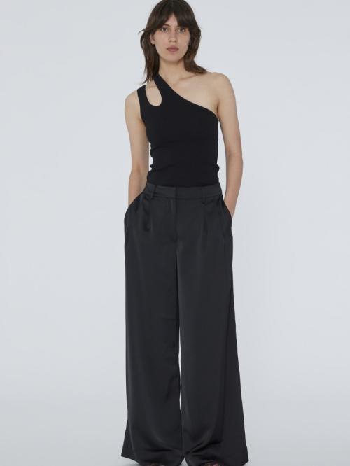 Wide Pleat Pants