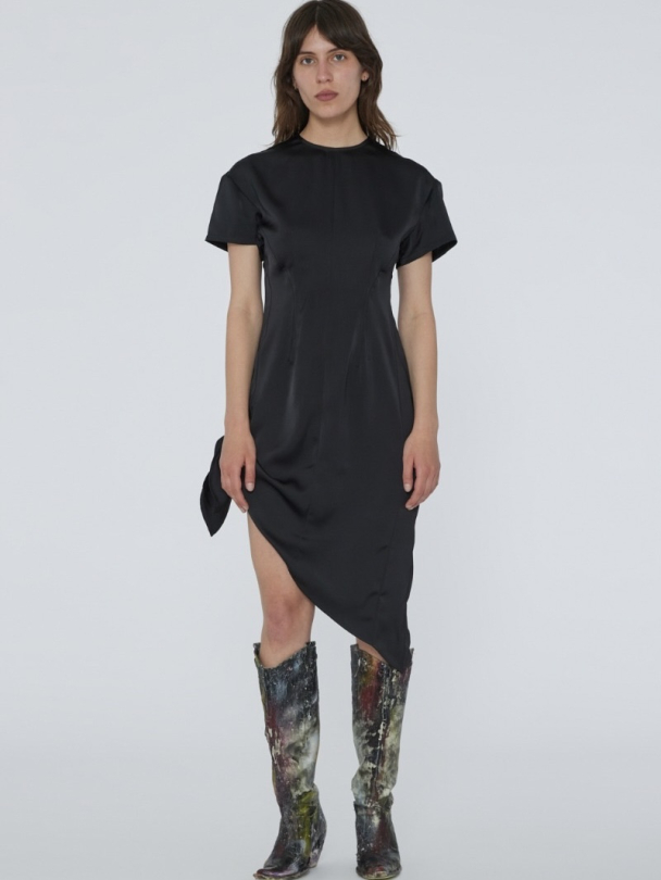 Midi Knot Dress - Image 1