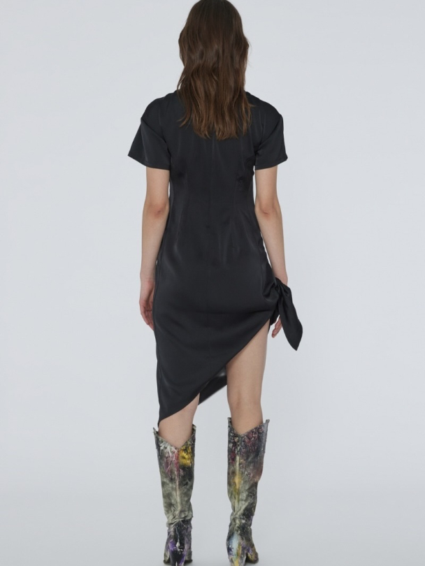Midi Knot Dress - Image 5