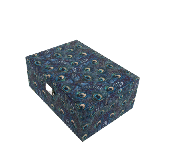 JEWELRY BOX SQUARE - PEACOCK - Image 1