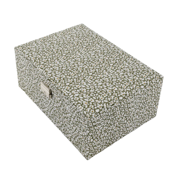 JEWELRY BOX SQUARE - FEATHER - Image 1