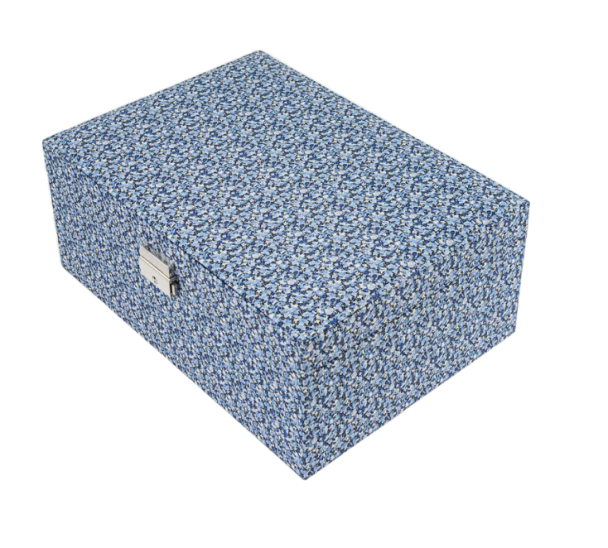 JEWELRY BOX SQUARE - PEPPER BLUE - Image 1