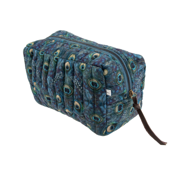 POUCH SQUARE - PEACOCK