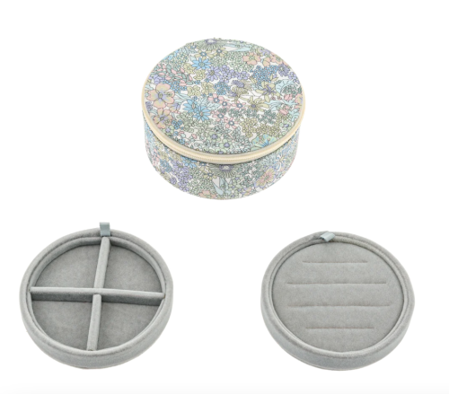 JEWELRY BOX ROUND - MARGARET ANNIE PASTEL