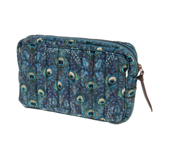 SMALL POUCH  - PEACOCK