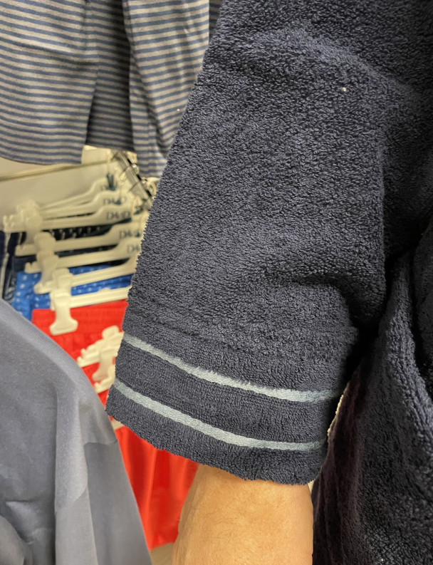 Cotton Terry  Unisex, Dark blue - Image 2