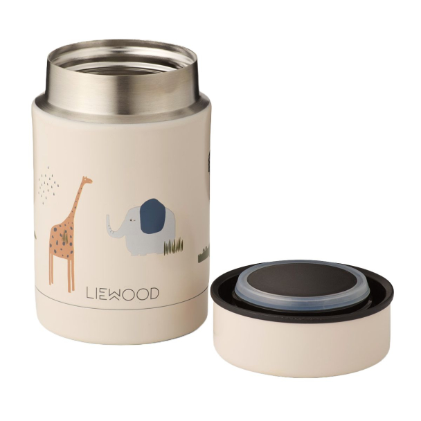 Liewood | Nadja Food Jar - Safari Sandy Mix - Image 2