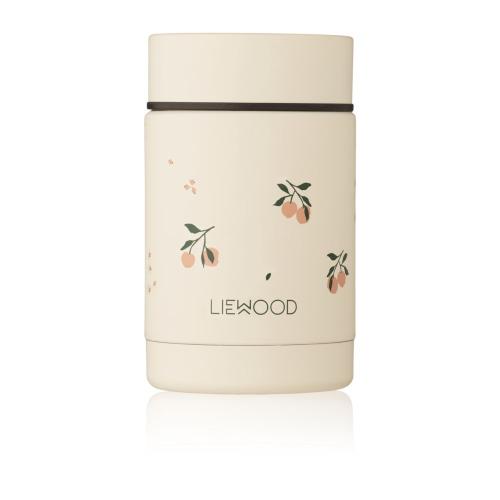 LIEWOOD - NADJA FOOD JAR PEACH/SEA SHELL MIX