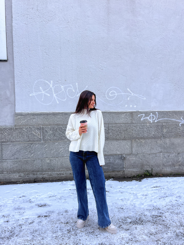 Oslo Knit - Off White - Image 6