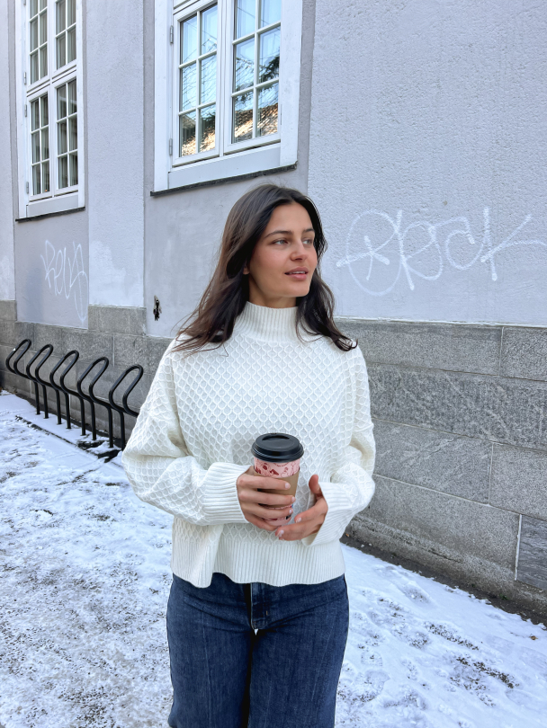 Oslo Knit - Off White - Image 7