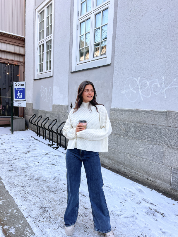 Oslo Knit - Off White - Image 8