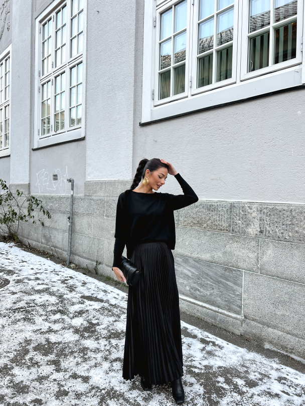 Tina Ankle skirt - Black  - Image 7