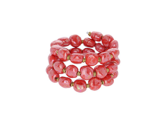  BRACELETS – ROSSO ORANGE M.O.P