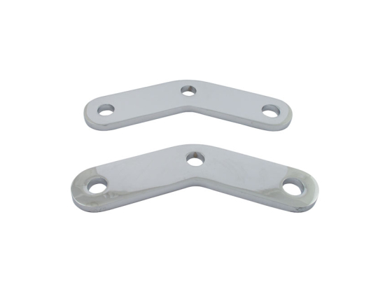 PASSENGER PEG RISER BRACKETS.