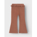 Thora leggings med sleng, Carob Brown - Lil' Atelier